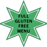 Gluten Free Menu